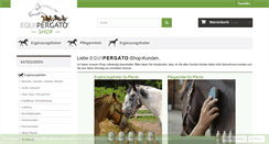 Desktop Screenshot of equipergato-shop.de