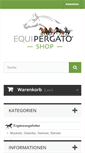 Mobile Screenshot of equipergato-shop.de